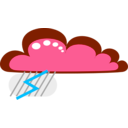 download Drakoon Thunder Cloud 2 clipart image with 135 hue color