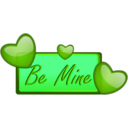 download Love Be Mine clipart image with 90 hue color