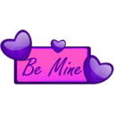 download Love Be Mine clipart image with 270 hue color