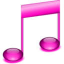 download Music Note Icon clipart image with 315 hue color