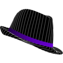 download Fedora Hat clipart image with 270 hue color