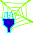 download Socket clipart image with 180 hue color