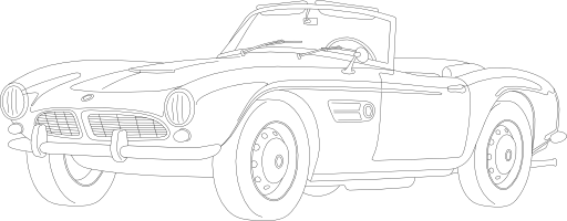 Bmw 507 Outline