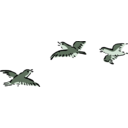 download Plovers clipart image with 90 hue color