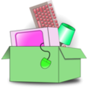 download Packing And Moving clipart image with 90 hue color