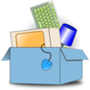 download Packing And Moving clipart image with 180 hue color