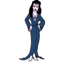 download Priestess clipart image with 270 hue color