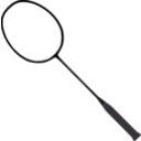 download Badminton Racket clipart image with 45 hue color