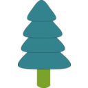 download Spruce1 clipart image with 45 hue color