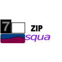 download 7zipclassic Squa clipart image with 90 hue color