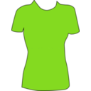 download T Shirt Icon clipart image with 90 hue color