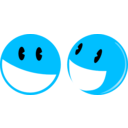 download Smiley Bros clipart image with 135 hue color