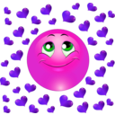 download Lover Boy Smiley Emoticon clipart image with 270 hue color