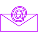 download Email Rectangle 15 clipart image with 225 hue color