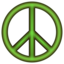 3d Peace Symbol