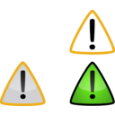 download Warning3 clipart image with 45 hue color