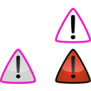 download Warning3 clipart image with 315 hue color