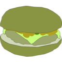 download Hamburger1 clipart image with 45 hue color