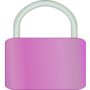 download Padlock clipart image with 270 hue color