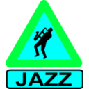 download Caution Jazz clipart image with 135 hue color