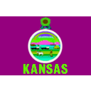 download Flag Of Kansas clipart image with 45 hue color