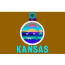 download Flag Of Kansas clipart image with 135 hue color