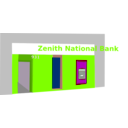 download Bank And Atm clipart image with 90 hue color