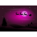 download Xmas Card clipart image with 90 hue color