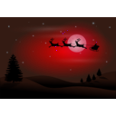 download Xmas Card clipart image with 135 hue color