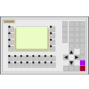 download Touc Panel Keyboard clipart image with 225 hue color