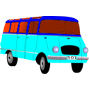 download Nysa 501 Mikrobus clipart image with 180 hue color