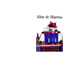 download Altar De Muertos clipart image with 315 hue color