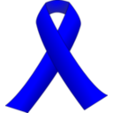 download Blue Ribbon clipart image with 0 hue color