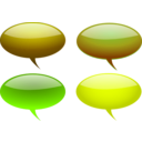 download Speach 7 clipart image with 90 hue color