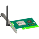 download Wifi Pci Card clipart image with 45 hue color