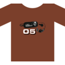 download T Shirt clipart image with 315 hue color