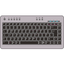 download Btc6100c Uk Compact Keyboard clipart image with 90 hue color