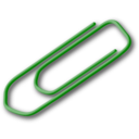Green Paperclip