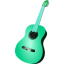 download Classic Guitar clipart image with 135 hue color