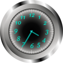 download Reloj Clock clipart image with 180 hue color