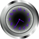 download Reloj Clock clipart image with 270 hue color