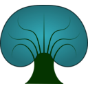 download Tree clipart image with 90 hue color