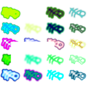 download Contour Effects clipart image with 135 hue color