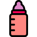 download Baby Bottle Icon clipart image with 315 hue color