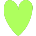 download Heart clipart image with 90 hue color