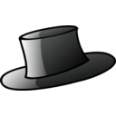 download Top Hat clipart image with 315 hue color