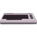 download Commodore 64 Computer clipart image with 315 hue color