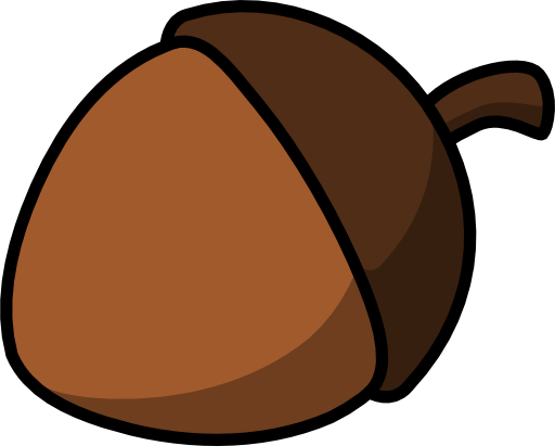 Cartoon Acorn