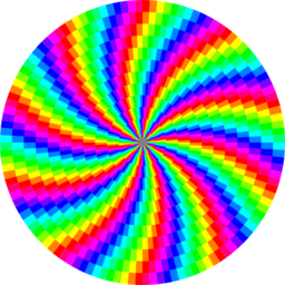 Rainbow Swirl 120gon