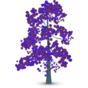 download Albero clipart image with 180 hue color